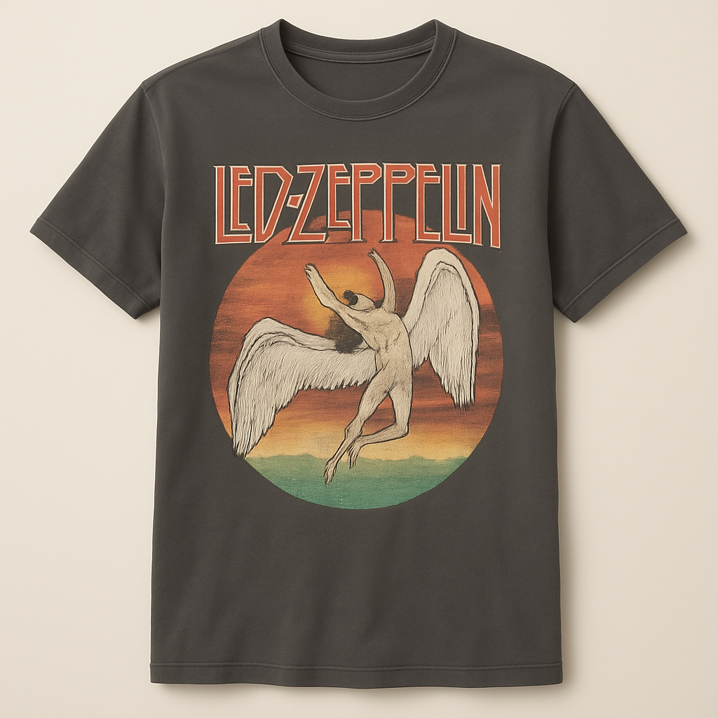 Men's Vintage Band Logo T-Shirt