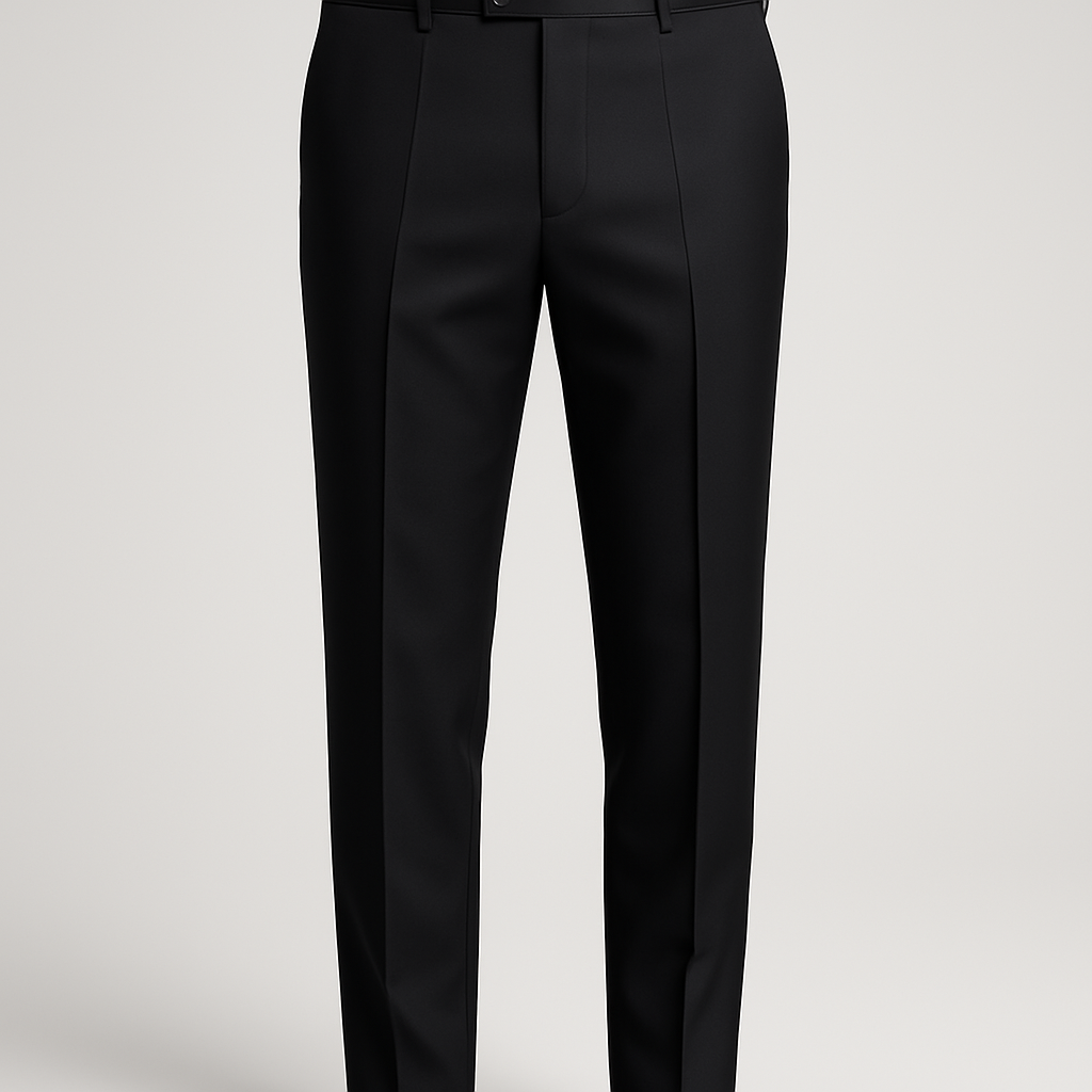 Men's Black Formal Trousers