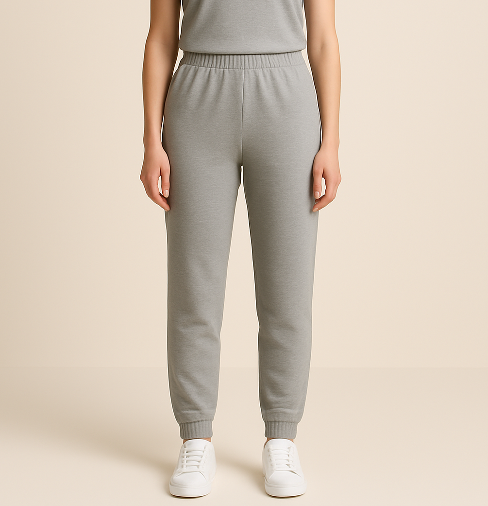 Women's Comfortable Grey Joggers