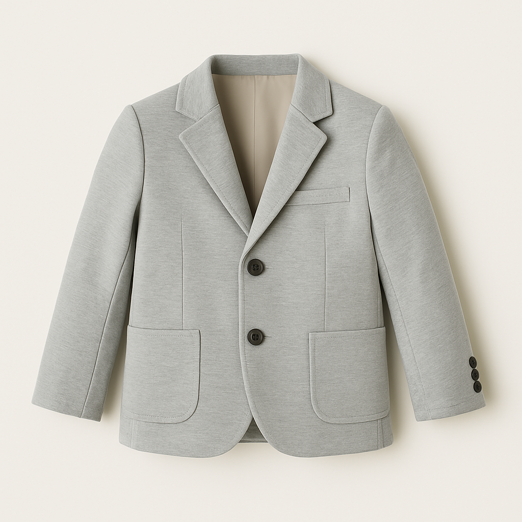 Kids Formal Gray Blazer