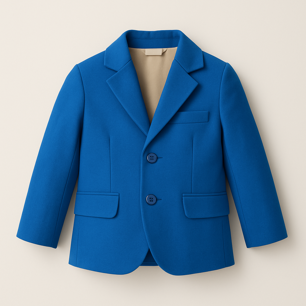 Kids Blue Color Blazer