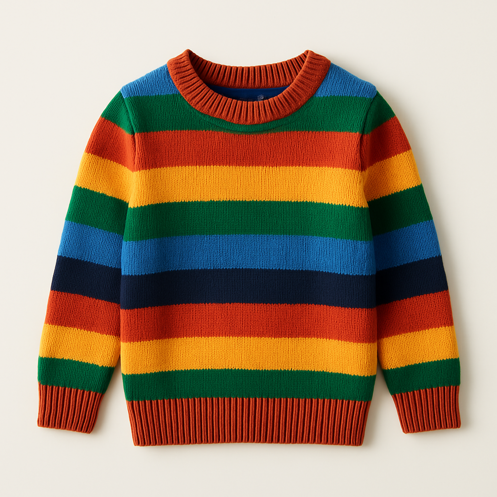 Striped Crew-Neck