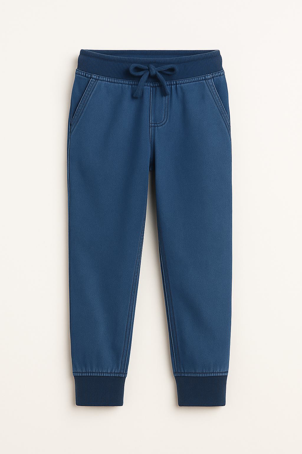 Denim Look Kids Joggers