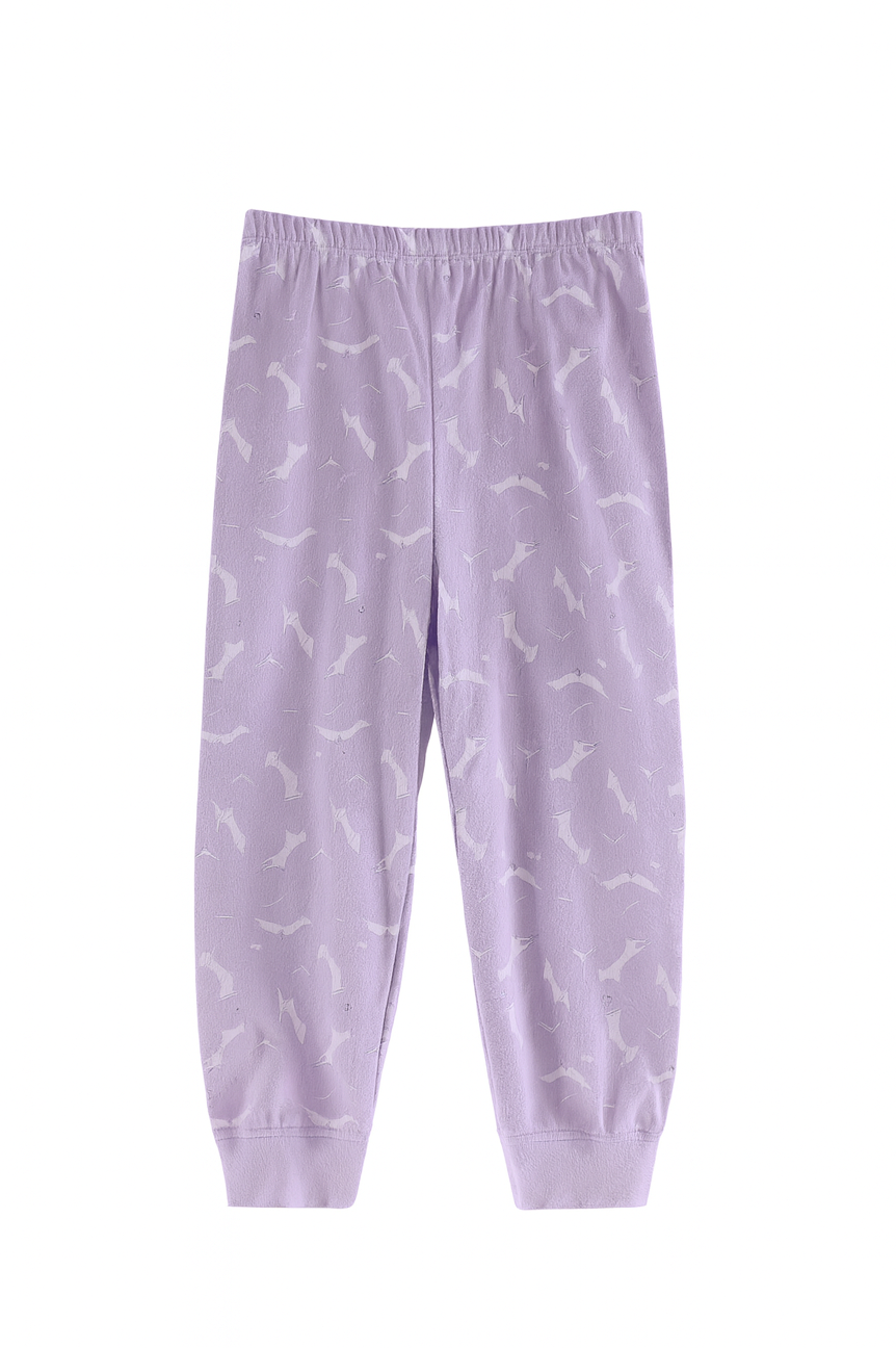 Lilac Soft Cotton Pajama (Bird Print) – Kidswear Collection