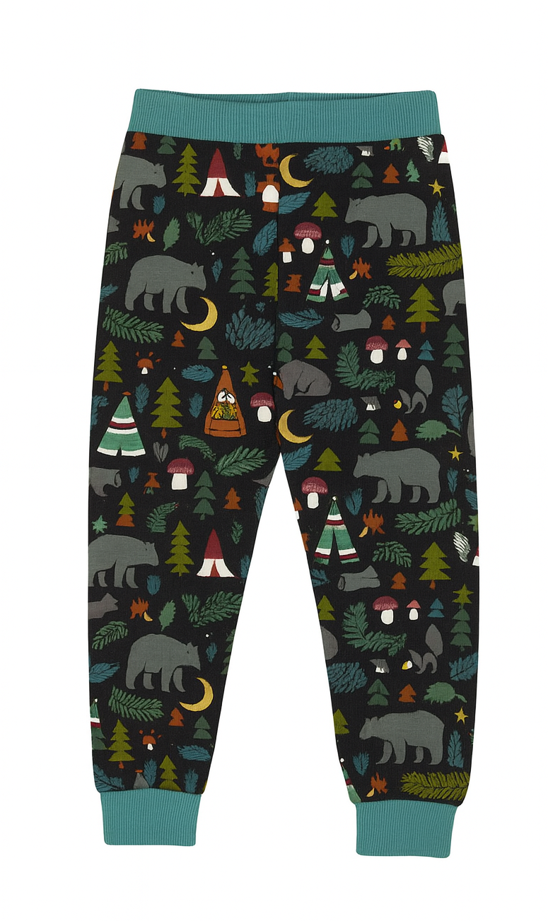 Kids' Camping Adventure Pajama Pant – Soft Cotton Nightwear