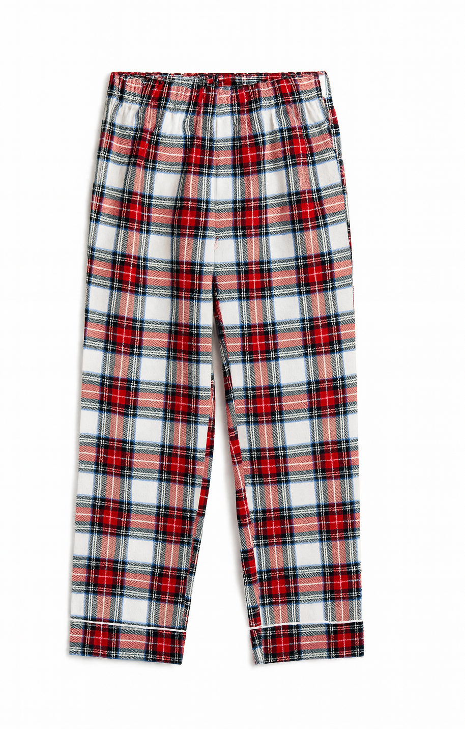 Classic Red White Checked Cotton Pajama Pant – Unisex Loungewear