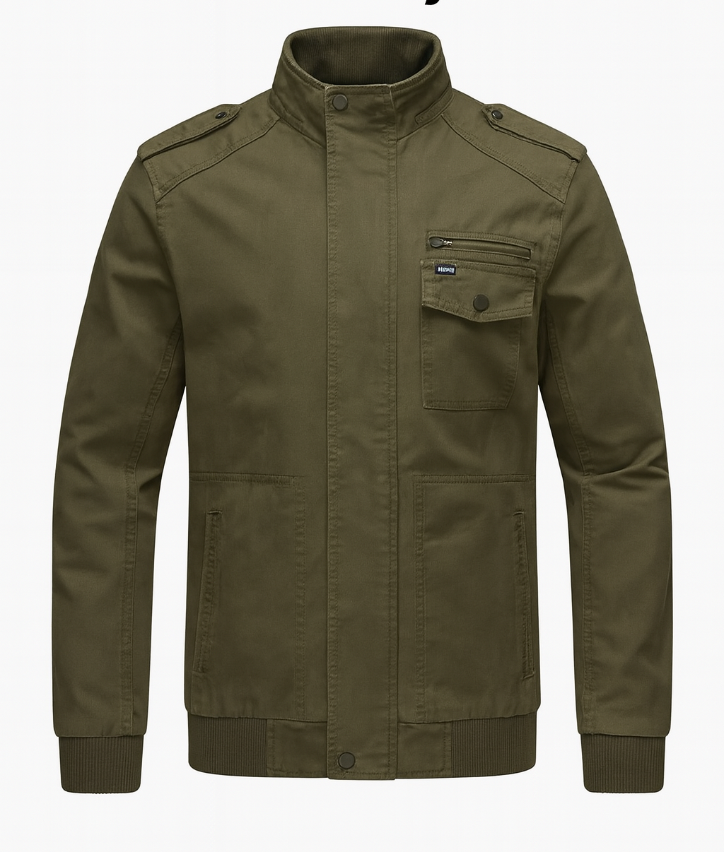 Military Style Jacket– Army Green