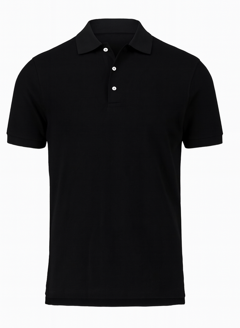 Black Polo Shirt – Classic Fit