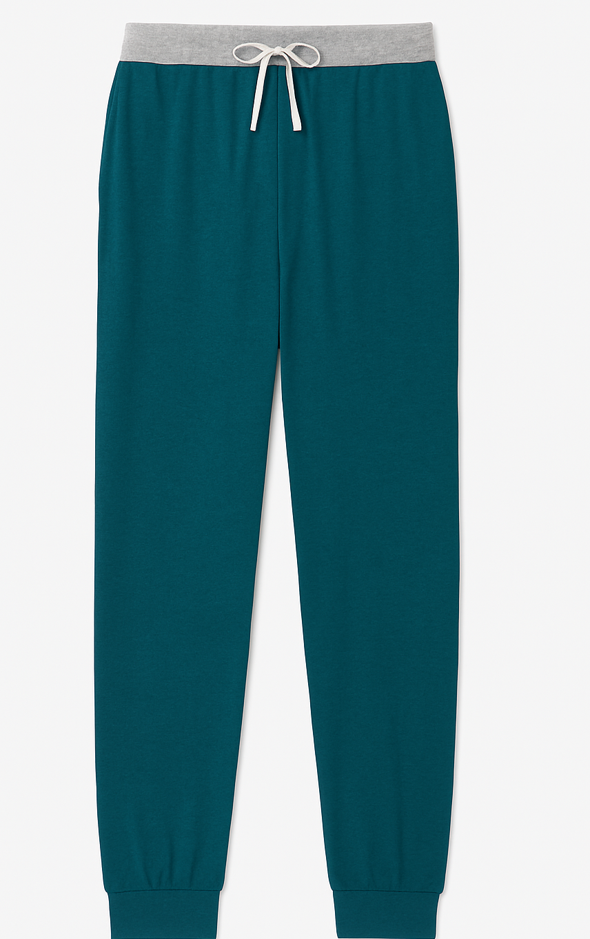 Teal Comfort Jogger Pajama Pant