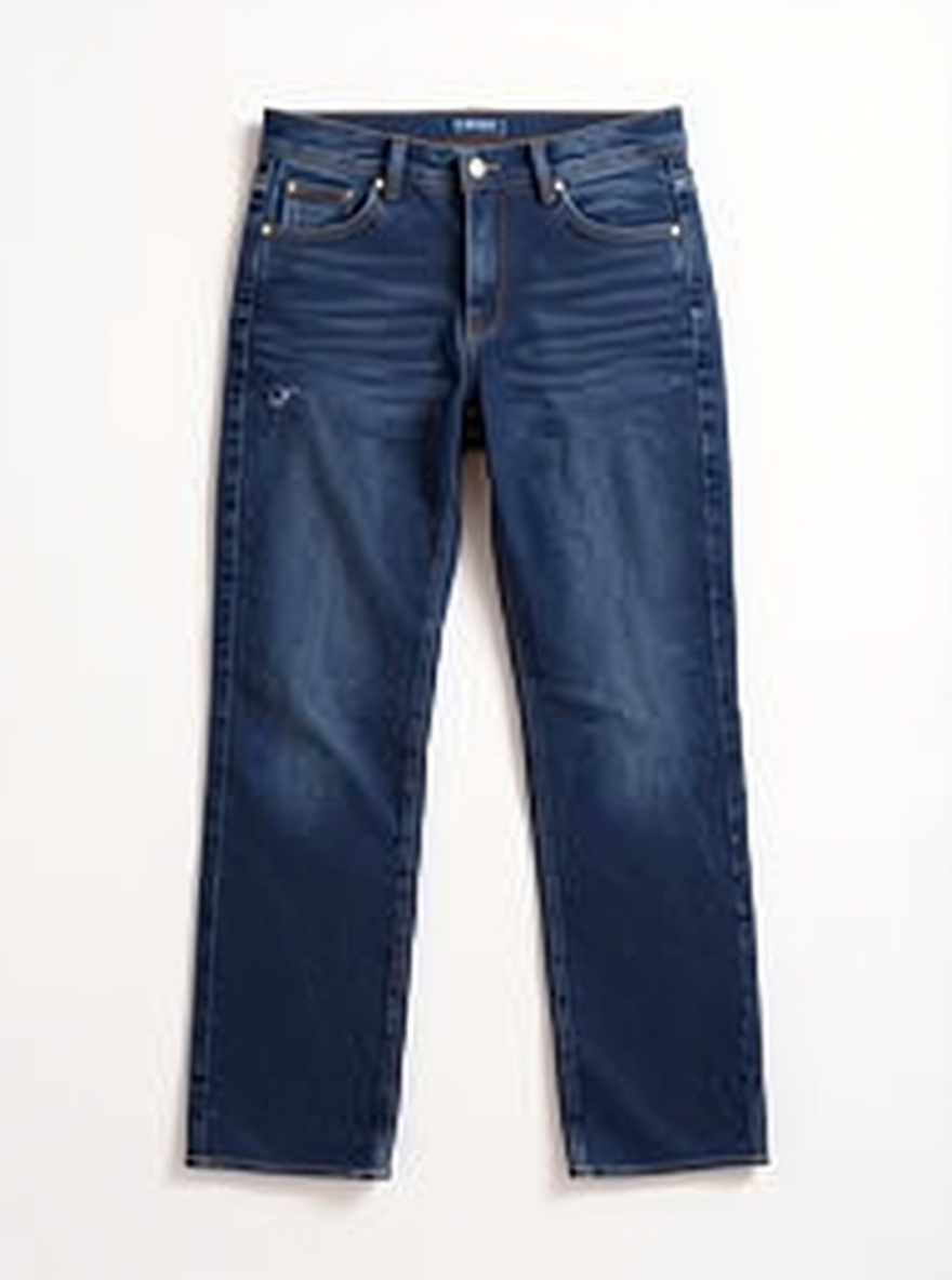Dark Blue Denim Jeans